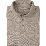 Performance Long Sleeve Polo | Silver Tan | 2X-Large - 72049-160-2XL