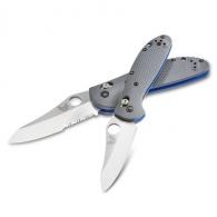 Benchmade-Pardue Griptilian Axis | Sheepsfoot | Gray - 550S-1