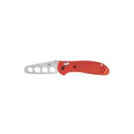 Benchmade-Pardue Griptilian | Drop Point | Red - 551T