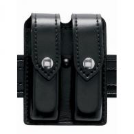 Model 77 Double Magazine Pouch | Black | Plain - 77-283-2