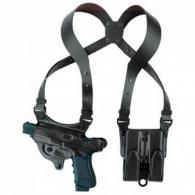 107 Flatesider XR7 Shoulder Holster | Black | Right - H107BPRU-SS 220