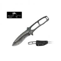 6 1/4 Constant Neck Damascus Handle and Blade with Kydex Sheath - CC-400-LD