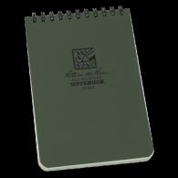 RiteRain 4x6 Green Notebook | Green | 4"" x 6"" - 946