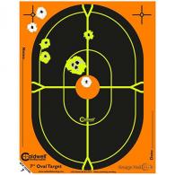 Orange Peel Oval Target 18 in 5 sheets - 488789