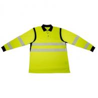 Elbeco-Ufx LS Ultra-Light Polo-ANSI 2 Hi-Vis-Size: L - K5226-L