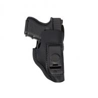 Aker Leather Spring Special Open Top Black Plain Right Handed Holster for Ruger LCP - H134BPR-RULCP