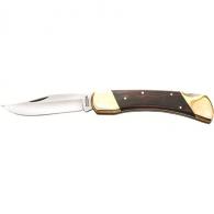 Uncle Henry Bear Paw 3.70" Folding Plain Stainless Steel Blade 5" Includes Sheath - LB7CP