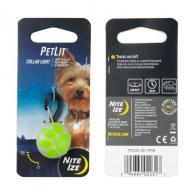 PetLit Collar Light - Lime Paw - PCL02-03-17PA