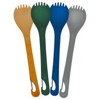 Ultimate Survival Technologies Klipp Spork, Multi Color, Package of 4 - 20-12408