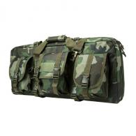 NcStar Deluxe AR & AK Pistol, Sub Gun Gun Case 3 Accessory Pockets, Woodlawn Camouflage - CVCPD2962WC-28