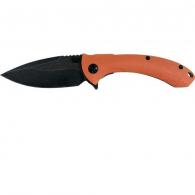 ABKT Elite Protector II Folder 3.5 in Blade Orange G-10 - AB023H