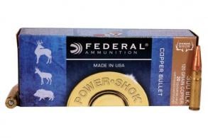 Federal Power-Shok Rifle Ammo 300 Blackout 120 gr. Copper HP 20 rd. - 300BLK120LFA