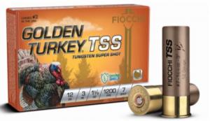 Fiocchi Golden Turkey TSS Shotgun Ammo 12 ga. 3 in. 1 5/8 oz. 9 Shot 5 rd. - 123TSS9