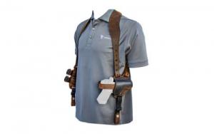 SHOULDER HOLSTER DELUXE-FULL LEATHER,SZ1