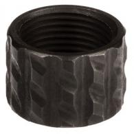 Cruxord 1/2-28 Blackened Stainless Steel Thread Protector - CRUX-CG-100B