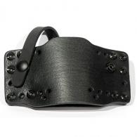 Limbsaver Cross-Tech Holster Black Leather Clip-On w/ Strap - 12563