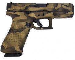 GLOCK 45 GEN 5 HGA 9MM 4.0 IN BBL 17RD CERAKOTE SANDSTORM CAMO SLIDE AND FRAME - PA455S203SSC