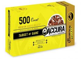 Accura Premium Powerbond Bullets .40 Cal .401" 165gr FP 500ct