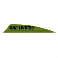 Arizona Archery Enterprise Hybrid 1.85 Vanes OD Green 1.85 in. 100 pk. - HY185ODG100