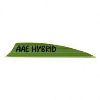 Arizona Archery Enterprise Hybrid 2.0 Vanes OD Green 1.95 in. 100 pk.