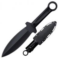 Cold Steel Shanghai Shadow Fixed Blade 7.0 in Black Plain - CS-80PSSK