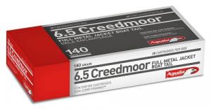 6.5 Creedmoor 150 GR FMJ BT         20bx - 1E650110