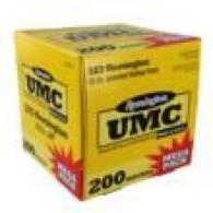 REMINGTON UMC .223 Remington 45GR JHP AMMO 200RD