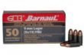 BARNAUL 9mm 115gr FMJ steel polycoated 500rd case