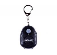 Sabre 2-in-1 Personal Safety and Motion Sensor Keychain Alarm Black - PA-MDM-BK