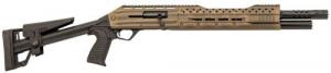 Panzer Arms EG-240 12ga 5rd 18.5" Semi Auto Shotgun FDE and OD Green - PAEG240TSFDEODGUS