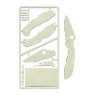 Spyderco Delica C11 Glow in the Dark Plastic Folding Knife Kit - PLKIT1