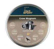 H and N Crow Magnum Hollowpoint Airgun Pellets .22 cal. - 92225500003