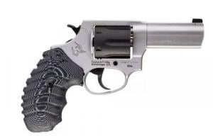 Taurus Defender 856 .38 Special 3" Stainless W/ Black Accents & Black/Gray VZ Grips - 2-85635NSVZ