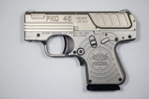 HEIZER POCKET PKO-45 HGA .45 ACP SEMI 5 Round CHAMPAIGN BBLL & SLIDE TRUGLO Night Sights 5Round & 7Round EX MAG