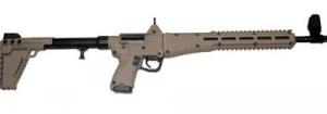 KEL-TEC SUB 2000 GLK 19 NICKEL BORON RIA 9MM 16" LTW TAN GRIP 15RD - SUB-2000