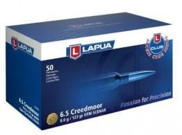 Main product image for Lapua 6.5 Creedmoor 123 gr Scenar OTM Ammunition 50 rounds