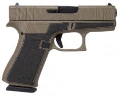 Shark Coast G43X 9MM Topography Tan