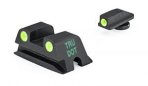 Meprolight 18802 Tru-Dot Night Sight Fixed Set Walther PPS Tritium Green Tritiu - 18802