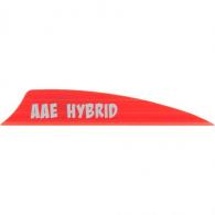 AAE Hybrid 2.0 Shield Cut Vanes Red 50 pk. - HY20RD50