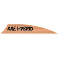 AAE Hybrid 2.0 Shield Cut Vanes Sand 50 pk. - HY20SD50