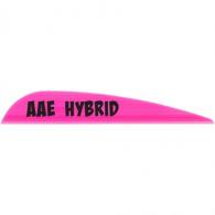 AAE Hybrid 23 Vanes Hot Pink 50 pk. - HY23HP50