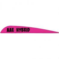 AAE Hybrid 40 Vanes Hot Pink 50 pk. - HY40HP50