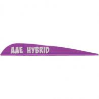 AAE Hybrid 40 Vanes Purple 50 pk. - HY40PR50