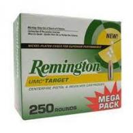 Remington Ammunition UMC 40 S&W Metal Case 165 GR 250Box/4Case