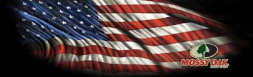 Mossy Oak Graphics Starry Night American Flag Window