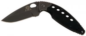 Ka-Bar 2482 TDI Folder 3.63 5cr15MO Drop Point Plain Blk G-10