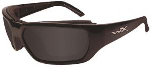 Wileyx Eyewear Rout Safety Glasses Gloss Black/Smoke - CCROU01