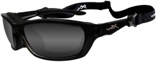 Wileyx Eyewear Brick Safety Glasses Gloss Black