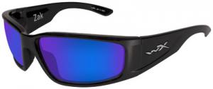 Wiley X Eyewear ACZAK07 ZAK Safety Glasses Polzd Mirror/Black Frame - ACZAK07