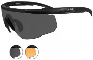 Wileyx Eyewear SABER ADVANCED Safety Glasses Smoke Grey/